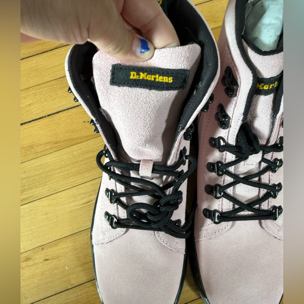 Dr. Martens Combs Poly Twill Boot‎ in vintage taupe - Picture 3 of 8